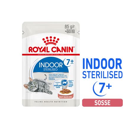 Royal Canin Sterilised Indoor 7 In Gravy Katzen Medpetsde