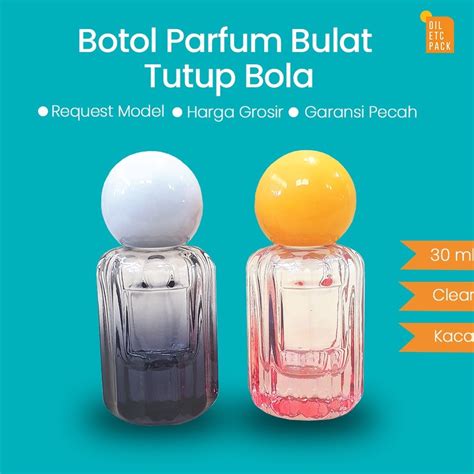 Jual Botol Spray Parfum Bulat Tutup Bola Ml Semi Press Menggunakan