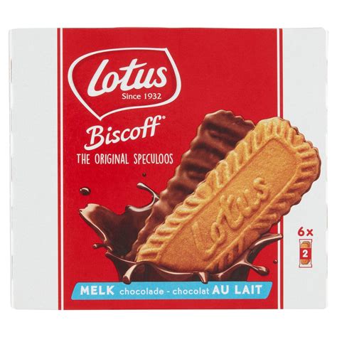 Lotus Biscoff Speculoos Chocolat Au Lait X Pi Ces G Carrefour