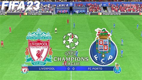 FIFA 23 Liverpool Vs FC Porto UCL UEFA Champions League PS5 Full