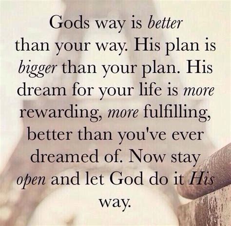 Gods Plan In Our Lives Quotes Quotesgram