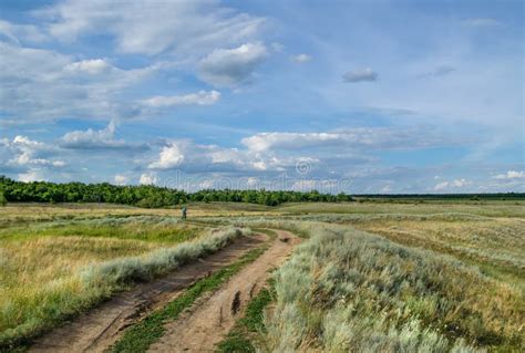 Russian Steppe Near Saratov Stock Photo Image Of Ecology