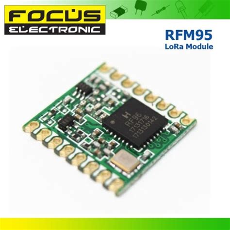 Jual HopeRF LoRa Transceiver Module RFM95 RFM95W 915 MHz Jakarta