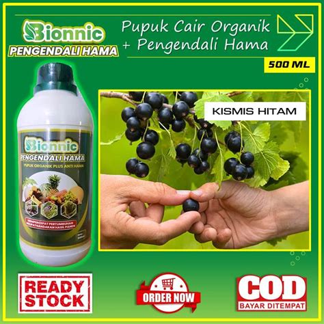 Jual Bionnic Pupuk Organik Cair Plus Anti Hama Pupuk Organik Kismis