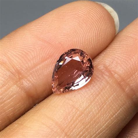 Natural Pink Tourmaline Pink Diamond Color Tourmaline 143 Etsy