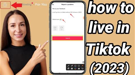 How To Live In Tiktok 2023 Go Live On Tiktok Without A Thousand