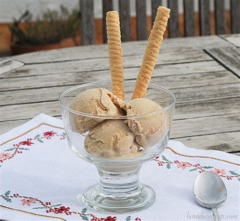 Helado de turrón de Jijona horadecocinar