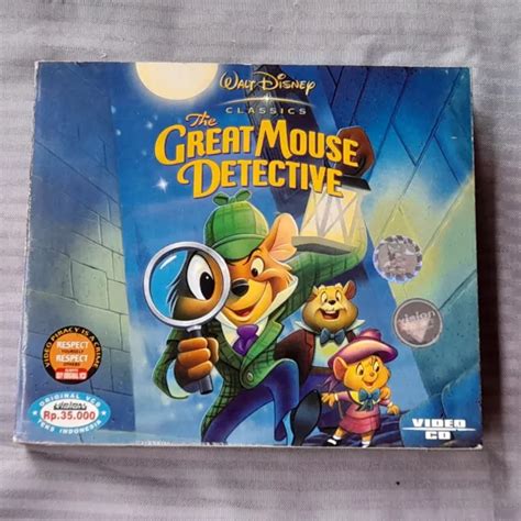 THE GREAT MOUSE Detective Walt Disney Classics VCD 1992 English Audio