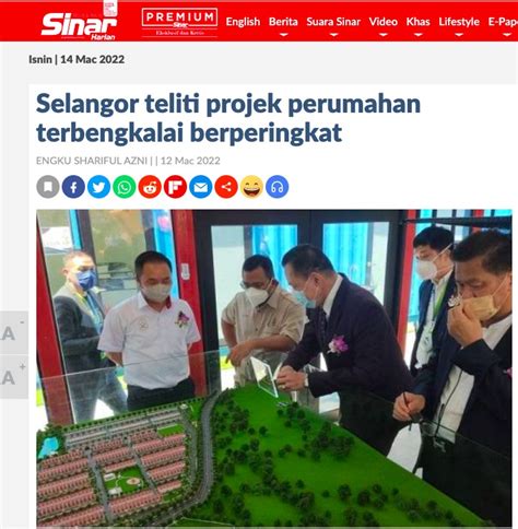 Sinar Harian Selangor Teliti Projek Perumahan Terbengkalai