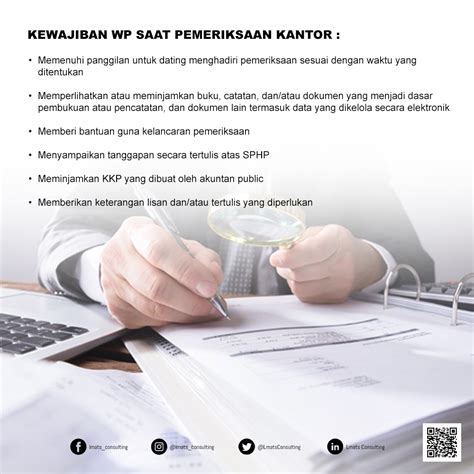 Hak Dan Kewajiban Wajib Pajak Dalam Pemeriksaan Pajak Tax Consulting Accounting Business