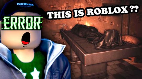 Roblox Horror Game With Jaw Dropping Graphics Youtube