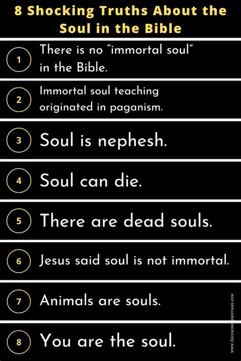 8 Shocking Truths About The Soul In The Bible Artofit