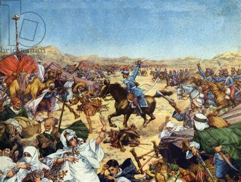 Image Of Conquete Of Algeria 1830 1847 Capture Of The Smalah