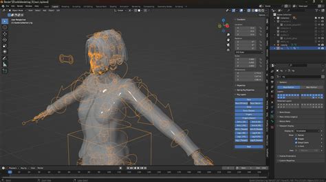 Haare Rigging Mit Rigify In Blender Atelier F R D Visualisierungen