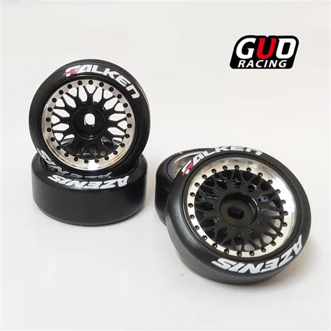 Tg Racing Mm Metal Wheel With Drift Tire For Awd Bm Rw Xrx Hgd