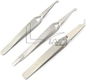 Amazon Laja Imports Set Of Bracket Removing Placing Tweezers