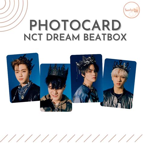 Jual Photocard NCT Dream Beat Box Unofficial PC Freebies Bisa Pilih