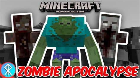 Minecraft Zombie Apocalypse Addon Bedrock Mcpe Xbox Youtube