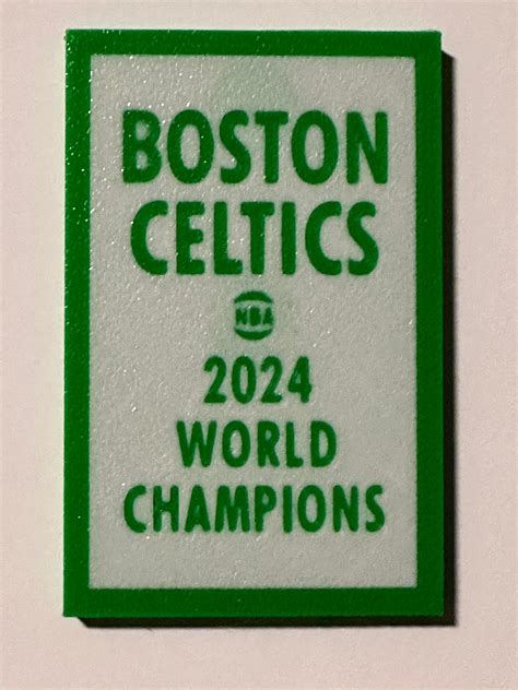 Boston Celtics Championship Banner Magnets Etsy