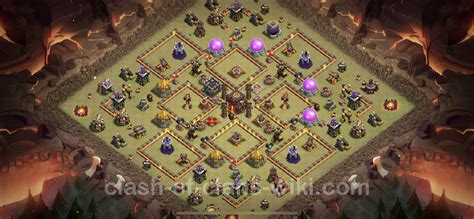 Best Anti 3 Stars War Base Th10 With Link Anti Everything 2023 Town Hall Level 10 Cwl Base