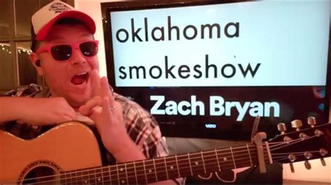 How To Play Oklahoma Smokeshow - Zach Bryan Guitar Tutorial Chords ...