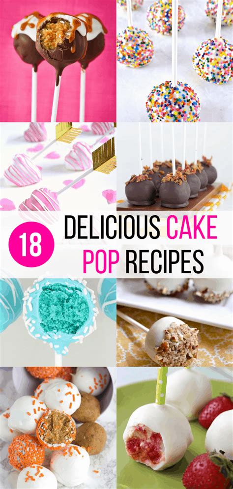 18 Cake Pop Recipes for Every Season - Inspired Her Way