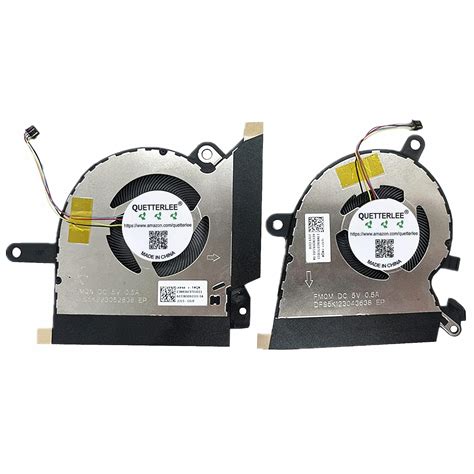 Amazon Quetterlee Replacement New Cpu Gpu Cooling Fan For Asus Rog