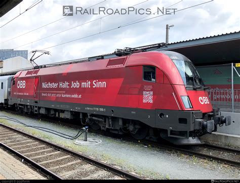 Siemens ES 64 U2 - 1116 199 operated by Österreichische Bundesbahnen ...