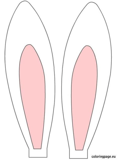 Free Printable Bunny Ears Easter Rabbit Ears Easter Bunny Crafts