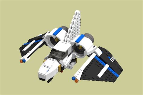 Lego Moc 31066 Starship By Jorah Rebrickable Build With Lego