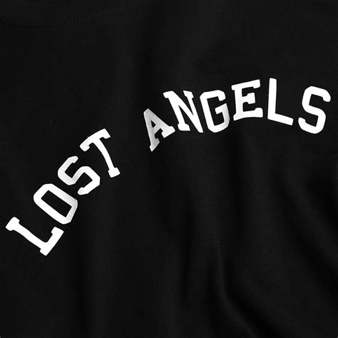 Lost Angels Black Tshirt Insurgent Club