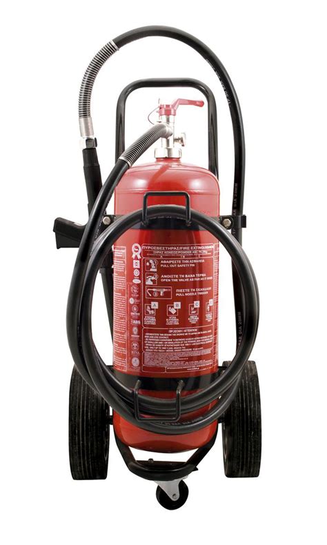 Trolley Fire Extinguisher 50Kg Dry Powder