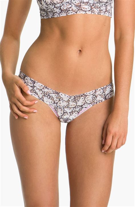 Hanky Panky Hello Kitty® Low Rise Thong Nordstrom