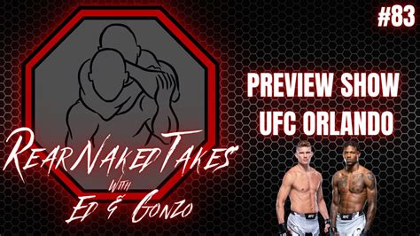 Video Rear Naked Takes Preview Show Ufcorlando Twitch Nude