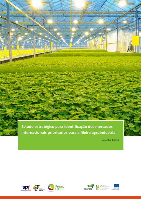 PDF Estudo estratégico para identificação dos mercados PDF