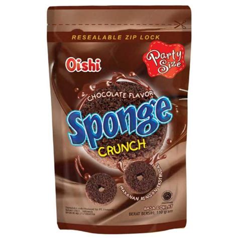 Jual Oishi Sponge Crunch Party Size 100gr Shopee Indonesia