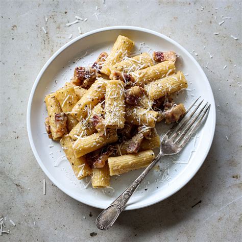 Rigatoni Carbonara Recipe The Feedfeed