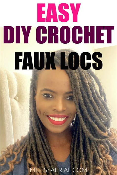 DIY Crochet Faux Locs Protective Styling For Black Women