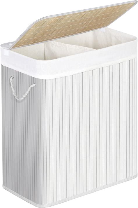 Songmics Panier Linge L Corbeille Linge Sale Compartiments De