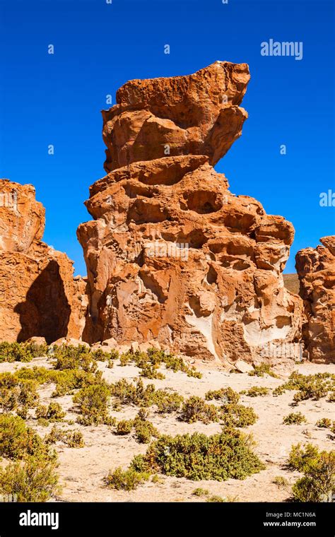 Valle De Las Rocas Valley Of The Rocks In The Altiplano Of Bolivia