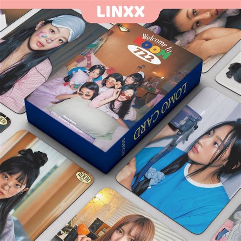 LINXX 55 Pcs Novos Jeans 2023 Season s GREETINGS Álbum Lomo Card Kpop