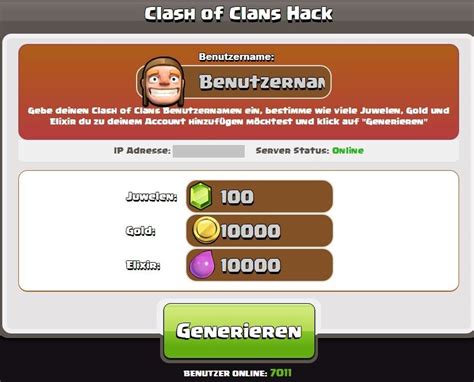 Clash Of Clans Hack Cheats F R Gems Und Gold Kostenlos Geht Das