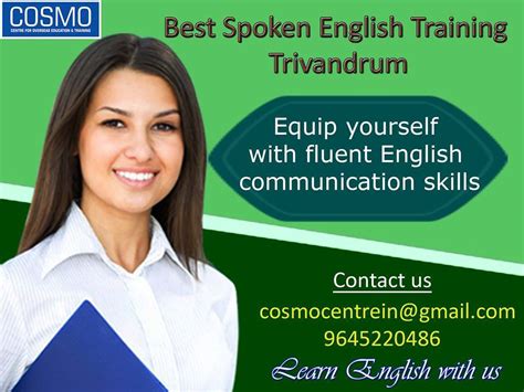 Best Spoken English Classes In Trivandrum And Kerala Cosmo Centre