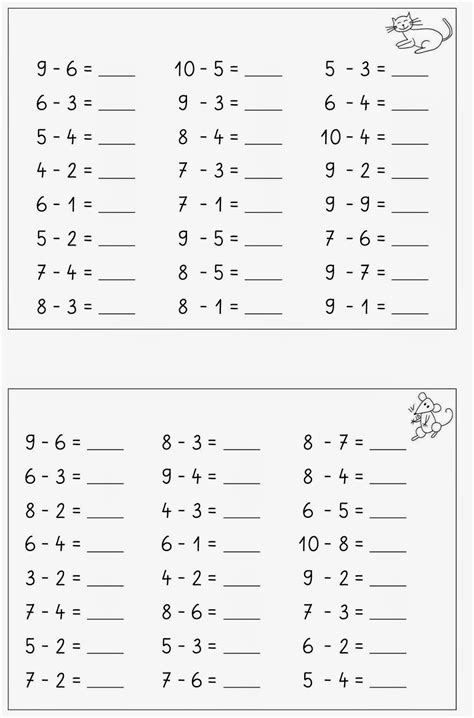 Lernst Bchen Minus Rechnen Zr