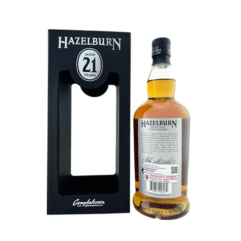 2023 Hazelburn 21 Year Old Single Malt Scotch Whisky 70cl 43 2 The