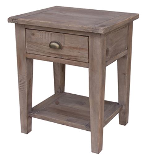 Gracie Oaks Zolotas Solid Wood 4 Legs End Table With Storage Wayfair