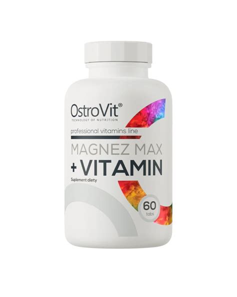 Ostrovit Magnez Max Vitamin Tabletki E Forma