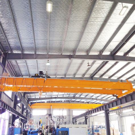 Ton Travelling Double Girder Overhead Bridge Crane