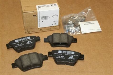 Rear Brake Pads For 272mm Discs Superb Yeti 5K0698451C New Genuine