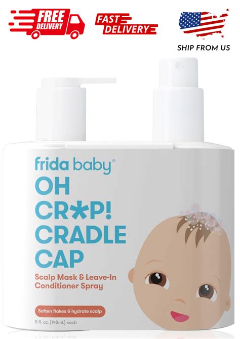 Frida Baby Oh Crp Cradle Cap Treatment Cradle Cap Shampoo For Babies